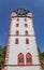 Historic Holzturm tower in the center of Mainz