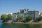 Historic homes on Ile St-Louis overlooking the Seine