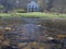 Historic House at Cataloochee Historic Area in Tennessee.