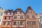 Historic House facade Main Market in Trier Rhineland Palatinate