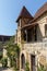 Historic houses along Montagne street in Sarlat la Caneda in Dordogne Department, Aquitaine, France