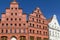 historic houses with gables, Stralsund, Germany