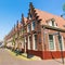 Historic houses in Haarlem, Netherlands