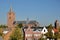 Historic houses located inside the fortified town of Naarden, Netherlands