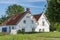 Historic Houses in Romantic Fishing Village Greetsiel, North Sea, East Frisia, Germany