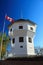Historic Hudsons Bay Bastion at Nanaimo Harbour, Vancouver Island, British Columbia, Canada