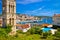 Historic Hvar architecture and waterfront view