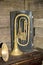 Historic instrument tuba made of brass