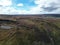 Historic Ironstone mine in Rosedale North York Moors