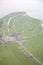 Historic island of Marken from above