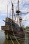 Historic Jamestown on the James River where the earliest European settlers established their first colony in Virginia USA