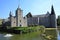 The historic Jehay Castle, Belgium