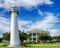 Historic lighthouse landmark in Biloxi, Mississippi