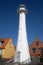 Historic lighthouse in Ronne, Borholm