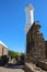 Historic lighthouse and ruins Colonia del Sacramento in Uruguay