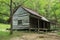 Historic Log Cabin in the Smokey Mountains