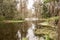 Historic Magnolia Plantation and Gardens in Charleston, South Carolina. Nature Landscape