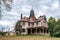 Historic mansion in Batsto Village is located in Wharton State Forest in Southern New Jersey. United States