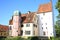 The historic Mansion Ledenhof in Osnabrueck, Lower Saxony, Germany