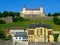 The historic Marienberg Fortress high above the city of WÃ¼rzburg