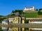 The historic Marienberg Fortress high above the city of WÃ¼rzburg