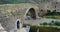 Historic Medieval Bridge at the village of Lagrasse  Languedoc France