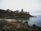 Historic medieval fortification Fort la latte Castle Rock Goyon in Bay of Fresnay Plevenon Cotes dArmor Brittany France