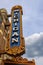 Historic Michigan Theater sign, built in 1927