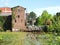 Historic mill named Erft Muehle in the city of Grevenbroich in Germany