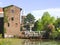 Historic mill named Erft Muehle in the city of Grevenbroich in Germany