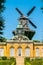 The Historic Mill and the New Chambers at Sanssouci in Potsdam, Germany