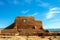 Historic mission church in Pecos National Historical Park in northern New Mexico