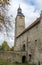 Historic moated castle in Egeln, Germany