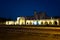 Historic Monastery at Night