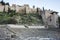 Historic monument, roman theater and La Alcazaba fortress. Mal