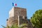 Historic Musee de la Castre Tower In Old Town Of Cannes On French Riviera