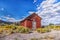 Historic Nevada Northern Railway shop building in Ely, Nevada. HDR image.