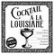 Historic New Orleans Cocktail a la Louisiane