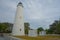 Historic Ocracoke lighthouse and grounds