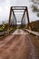 Historic One Lane Truss Bridge & Dirt Road - Somerset County, Pennsylvania