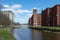 Historic Pacific Mills in Lawrence, Massachusetts, USA