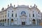 The historic Palazzo del Cinema, Lido di Venezia, Italy.