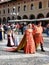 Historic parade in Vigevano