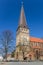 Historic Petrikirche church in Hanseatic city Rostock