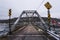 Historic Pond Eddy Truss Bridge over Delaware River