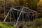 Historic Pratt Truss Bridge - East Fork Greenbrier River, West Virginia