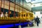 The historic Prince Frederick barge on display in the National Maritime Museum in London