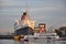 Historic Queen Mary in Long Beach, California