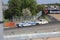 Historic racing cars at Druids hairpin Brands Hatch