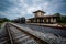 The historic railroad station in Gettysburg, Pennsylvania.